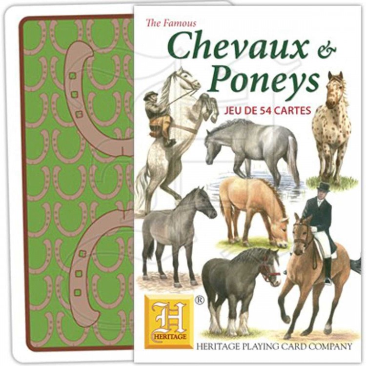 Jeu de Cartes Chevaux & Poneys