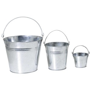 Seau Zinc
