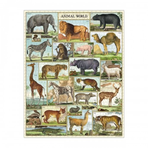 Puzzle vintage Animaux Cavallini