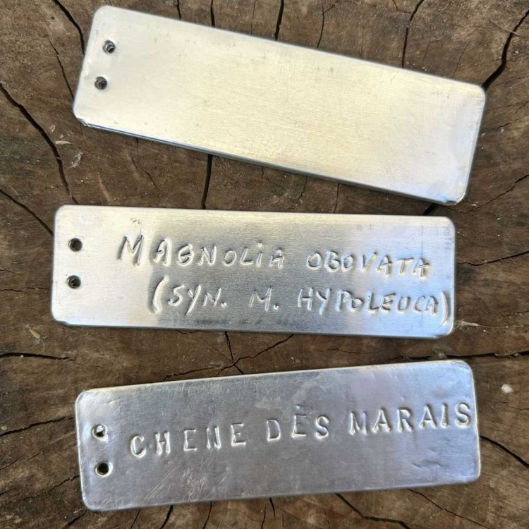 Etiquettes jardin aluminium souple