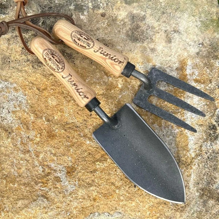 Plantoir et Fourche à Main Petit Jardinier DeWit Junior