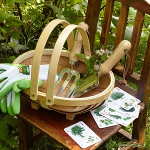 Fourche à Main Petit Jardinier, outil jardin inox Burgon and Ball 2