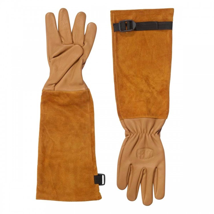 Gants de jardin en cuir avec manchettes Felco 705