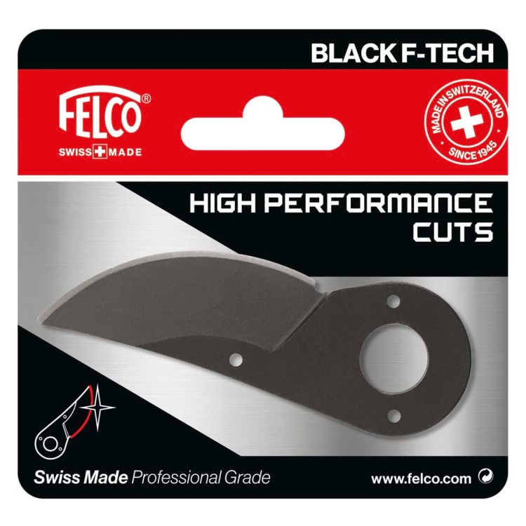 Lame de rechange Black F-teck 2/3 pour sécateur Felco 2, 4 ou 11