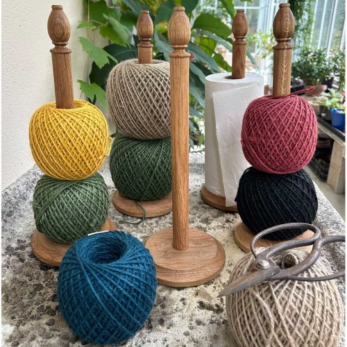 Ficelle de jute naturelle biodégradable, 6 coloris