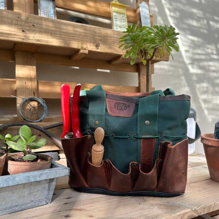 Sac de Jardinier Felco en Toile et Cuir