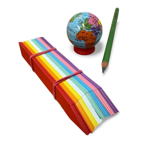 Taille crayon globe terrestre accessoire botanique jardin