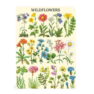 Lot de carnets Cavallini fleurs sauvages alpines format A6 2