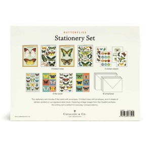 Coffret de cartes Papillons Cavallini – illustrations naturalistes 2