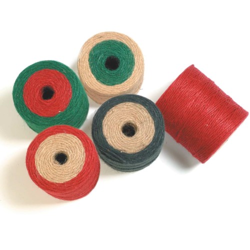 Ficelle de jute naturelle biodégradable 2 couleurs