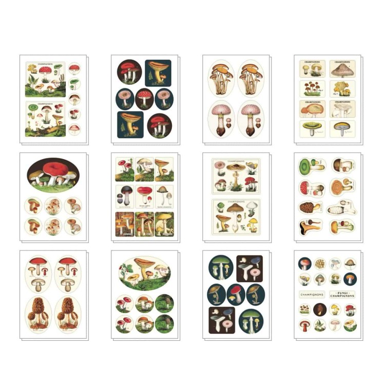 Coffret de Stickers Vintage...